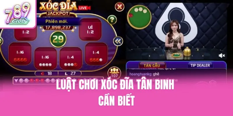 Luật chơi xóc đĩa tân binh cần biết